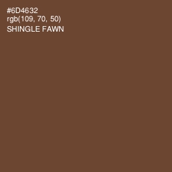 #6D4632 - Shingle Fawn Color Image